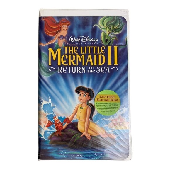 Little Mermaid II, The: Return to the  Sea (VHS, 2000) NEW FACTORY SEALED - Picture 1 of 5